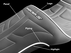 CORE motorcycle SPORT Comfort Seat for Kawasaki Vulcan S 650